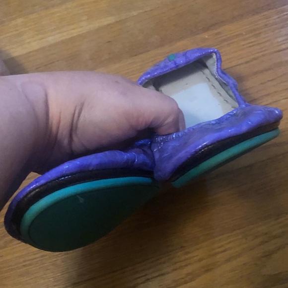 Euc size 9 custom purple croc tieks - Picture 3 of 6